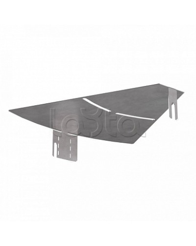 Крышка угла горизонтального изменяемого 0-45 градусов Стандарт 300 Промрукав (PR16.1007) в Благовещенске Аксессуары для кабель-канала Pintop.ru