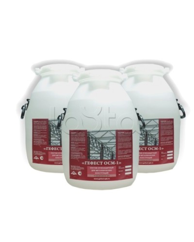 Cостав огнезащитный для металлических конструкций Гефест ОСМ-1 в Благовещенске Огнезащитные краски Pintop.ru