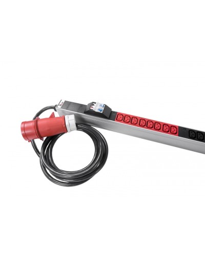 Блок силовых розеток с контроллером REM (R-MC8-3x16-48C13-MI-1820-3-3PN) в Благовещенске Блоки розеток Pintop.ru