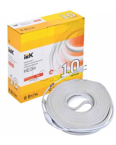 Комплект DIY (2835R120-8-IP65-220В 10м + др.) IEK (LSR5-R-120-65-2-10-S0) в Благовещенске Источники света(Лампы) Pintop.ru