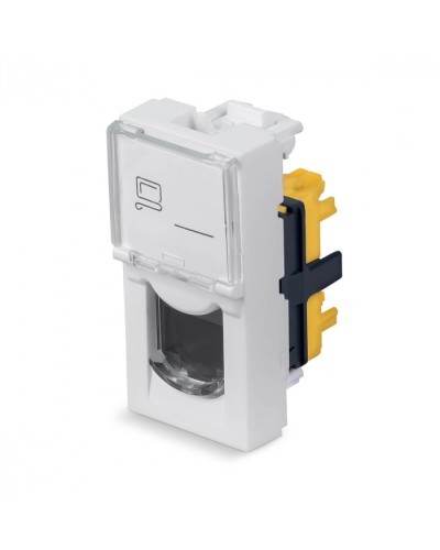 Модуль Keystone Jack RJ-45(8P8C), 180 градусов, категория 6a Cabeus (KJ-RJ45-Cat.6a-180T-FP-L-22,5) в Благовещенске Модули Keystone Pintop.ru