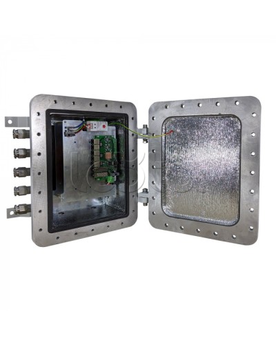 IP-коммутатор взрывозащищенный сетевой Релион-SW-EXD-Н-2G-4Poe+/240W-UPS в Благовещенске Коммутаторы Pintop.ru