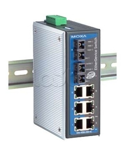 Коммутатор управляемый начального уровня 8-портовый Moxa EDS-408A-SS-SC в Благовещенске Коммутаторы Pintop.ru