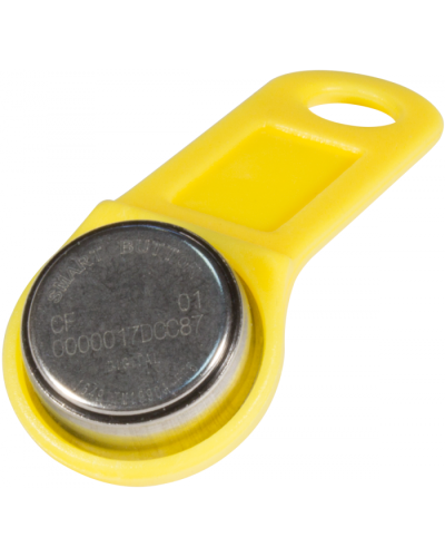 Ключ Tantos TM1990A iButton TS (жёлтый) в Благовещенске Дополнительное оборудование для СКУД Pintop.ru