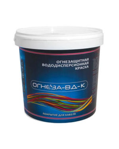 Краска огнезащитная водно-дисперсионнаявспучивающаясядля кабелей Огнеза марки«ОГНЕЗА-ВД-К» , ведро 25 кг., цвет белый в Благовещенске Огнезащитные краски Pintop.ru