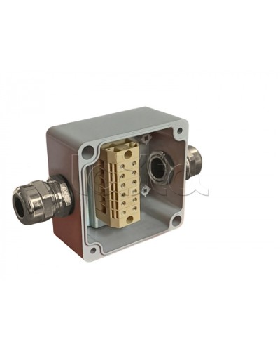 Коробка пылевлагонепроницаемая клеммная G366 А МВ К АЯКС IP66/IP65, 82x80x55 Магнито-контакт в Благовещенске Распределительные коробки Pintop.ru