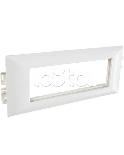 Суппорт с рамкой на 3 поста (45х45) в профиль для кабельных каналов 100х50, 105х50 SPL (100009S) в Благовещенске Аксессуары для кабель-канала Pintop.ru