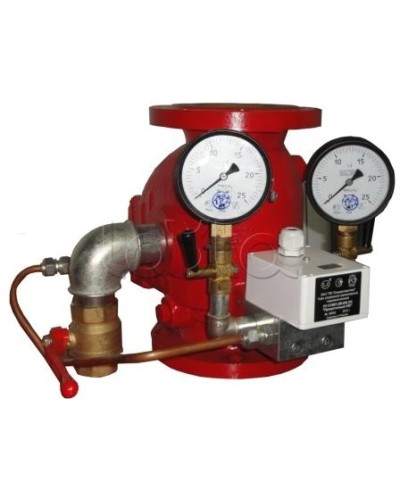 Узел управления спринклерный водозаполненный Спецавтоматика Прямоточный-150 (УУ-С150/1,6В-ВФ.О4) в Благовещенске Устройства пуска водяного пожаротушения Pintop.ru