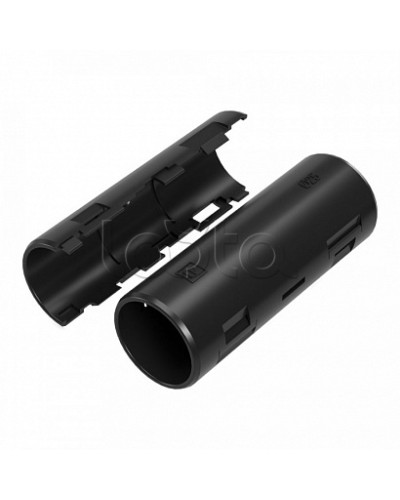 Муфта разборная d25 мм атмосферостойкая черная (5шт/300шт уп/кор) Промрукав (PR13.0435) в Благовещенске Повороты, муфты, тройники Pintop.ru