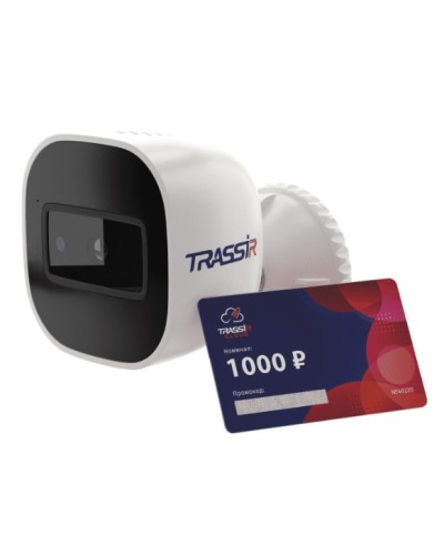 IP-камера видеонаблюдения уличная TRASSIR CloudBulletWifi в Благовещенске IP-камеры Pintop.ru