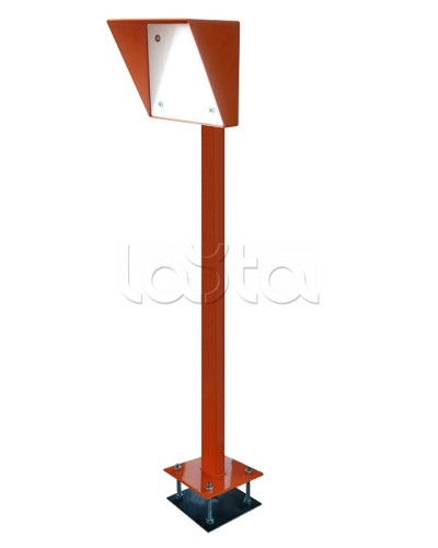 Стойка для считывателя Аякс 150х250 мм, черная, Базовая, прямая в Благовещенске Дополнительное оборудование для СКУД Pintop.ru