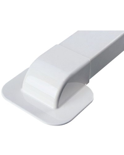 Ввод в стену под углом 90 град. для короба 120х60 мм DKC AIR12068 в Благовещенске Аксессуары для стоек и шкафов Pintop.ru