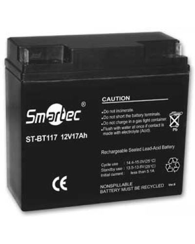 Аккумулятор свинцово-кислотный Smartec ST-BT117 в Благовещенске Электротехническое оборудование Pintop.ru