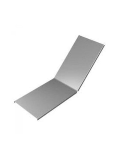 Крышка угла вертикального внутреннего 45° 500х15 (1,0) для лестничного лотка ПожТехКабель (650-844) в Благовещенске Аксессуары для лотков Pintop.ru