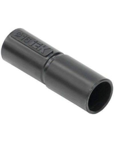 ELASTA Муфта труба-труба GI16G черная IEK (CTA10D-GIG16-K02-100) в Благовещенске Повороты, муфты, тройники Pintop.ru
