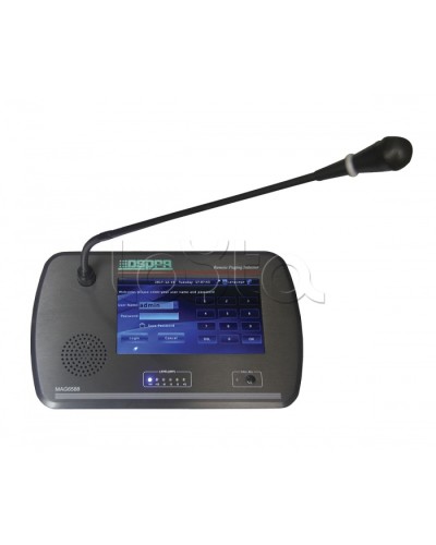 Консоль микрофонная DSPPA MAG-6588 в Благовещенске Система оповещения и трансляции Dsppa Pintop.ru