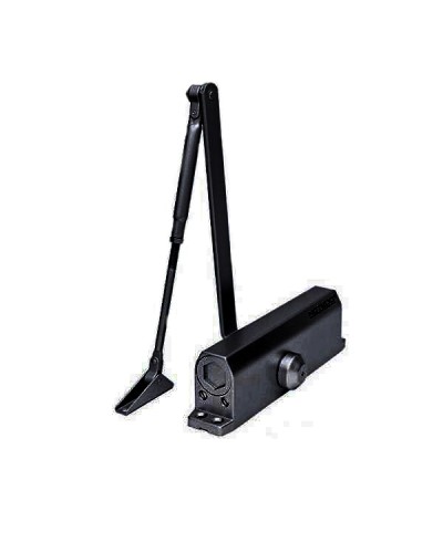 Доводчик NOTEDO DC-180 Лёгкий характер EN5/6/7, с рычажной тягой (чёрный) в Благовещенске Доводчики Pintop.ru