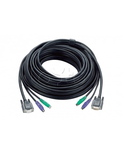 КВМ-кабель с интерфейсами PS/2, VGA (30м) ATEN 2L-1030P в Благовещенске Видеоусилители, Модуляторы, Делители Pintop.ru