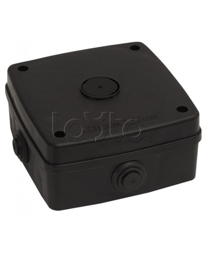 Монтажная коробка SLT МК-1 PRO (черная) в Благовещенске Оборудование для видеонаблюдения Pintop.ru