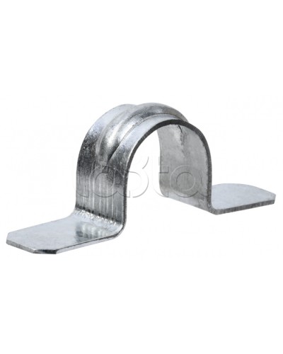 ELASTA Скоба метал. двухлап. для монт. пистол. d=25-26мм IEK (ET-MP40D-SD-025-01-100) в Благовещенске Держатели, клипсы, скобы Pintop.ru