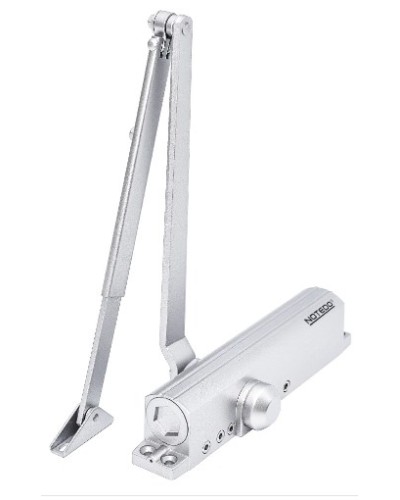 Доводчик NOTEDO DC-030-130 EN2-5 DA+BC (серебро) в Благовещенске Доводчики Pintop.ru