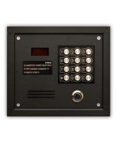 Цифровой домофон Олевс PRO-TM черный в Благовещенске Домофония Pintop.ru