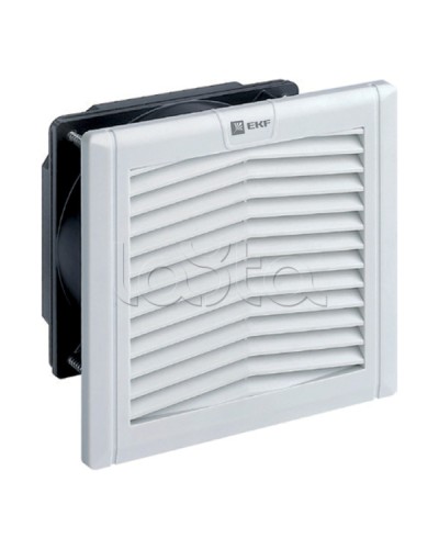 Вентилятор с фильтром 102 м³/ч 176x176 мм 220В IP54 EKF PROxima (FAN102F) в Благовещенске Аксессуары для стоек и шкафов Pintop.ru