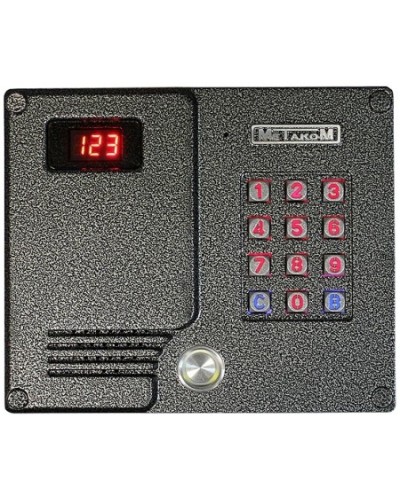 Многоабонентный антивандальный блок вызова Метаком МК2007-ТМЕ в Благовещенске Блоки вызова многоабонентные Pintop.ru