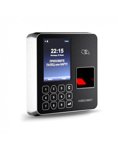 Терминал биометрический BioSmart WTC 2 MFR (Emarine, Mifare, NFC) в Благовещенске Контроллеры Pintop.ru