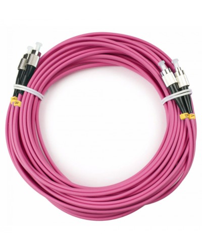 Шнур оптический duplex FC-FC 50/125 mm OM4 15м LSZH в Благовещенске Патч-корды оптические Pintop.ru