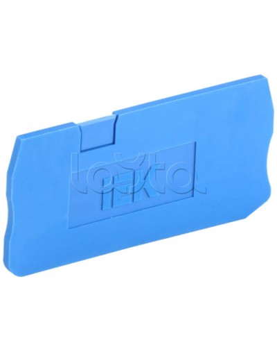 Заглушка для КПИ 2в-1,5/2,5 синяя IEK (YZN11D-3-ZGL-002-K07) в Благовещенске Клеммные колодки Pintop.ru