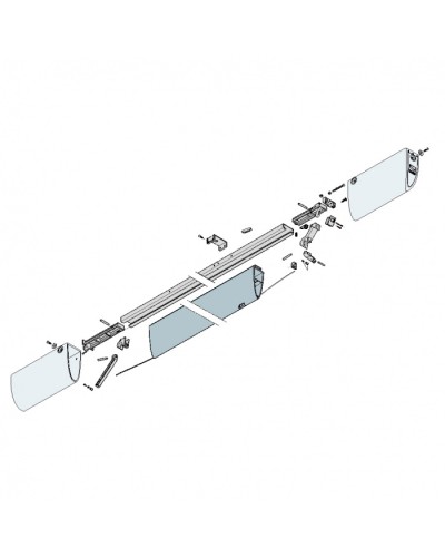 Механизм верхний профиля DF Came 119RIR226 в Благовещенске Запчасти для шлагбаумов и автоматики Pintop.ru