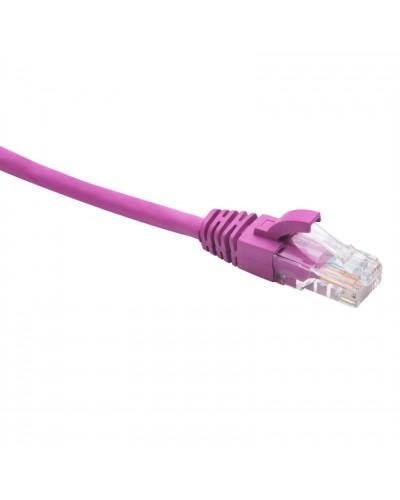 Шнур коммутационный U/UTP категория 5e LSZH нг(А)-HF 5,0 м, маджента Datarex DR-181715 в Благовещенске Патчкорды (медные) Pintop.ru