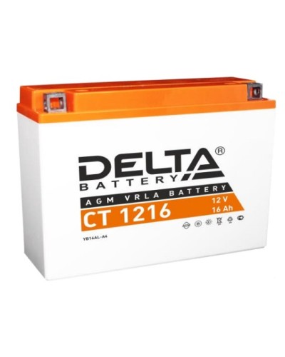 Аккумулятор АКБ 12 - 16 Delta CT 1216* в Благовещенске Электротехническое оборудование Pintop.ru