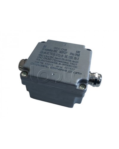 Металлическая коробка соединительная Магнито-контакт Ех коробка соединительная металлическая МКС «МОРОЗ» (Ех-компонент) в Благовещенске Комутационные взрывозащищенные коробки Pintop.ru