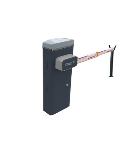 Комплект шлагбаума GARD GT8 для проездов до 7,8 м (тумба, стрела, светодиодная лента, светоотражающие наклейки, опора) Came GARD GT8/7,8 KIT (7,8 м 100% 4-8 с) в Благовещенске Автоматические шлагбаумы Pintop.ru