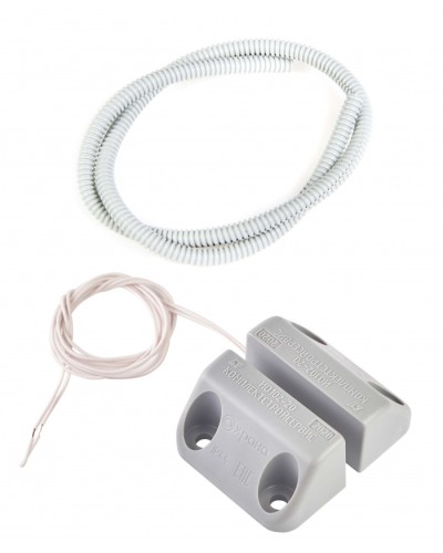 Извещатель охранный точечный магнитоконтактный накладной Комплектстройсервис ИО 102-20 Б2П (2) (пластиковый рукав) в Благовещенске Извещатели охранные Pintop.ru