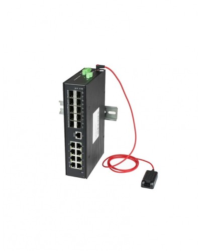 Промышленный управляемый (L2+) Ultra PoE коммутатор NST NS-SW-8G10GX-SPL/IM в Благовещенске Коммутаторы Pintop.ru