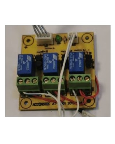 Универсальная релейная плата на 3 выхода AccordTec AT-RM01 в Благовещенске Дополнительное оборудование для СКУД Pintop.ru