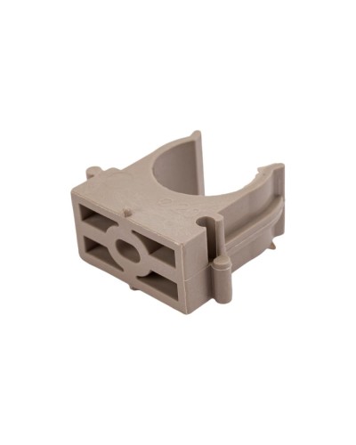 Крепёж-клипса для труб ø20 мм, серая (100 шт/уп)Rexant (28-0120-2) в Благовещенске Держатели, клипсы, скобы Pintop.ru