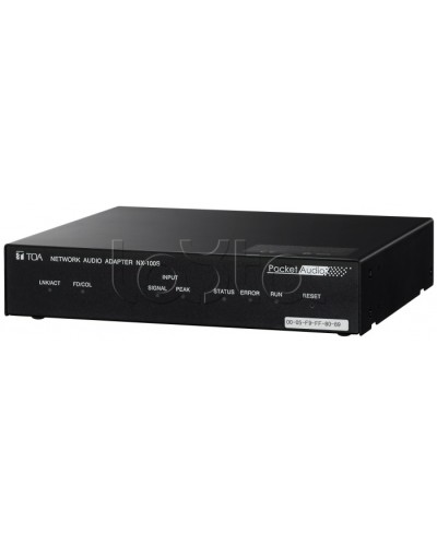 Шлюз передачи аудио, управляющих сигналов через сеть TOA NX-100S W в Благовещенске Системы оповещения и трансляции TOA Pintop.ru