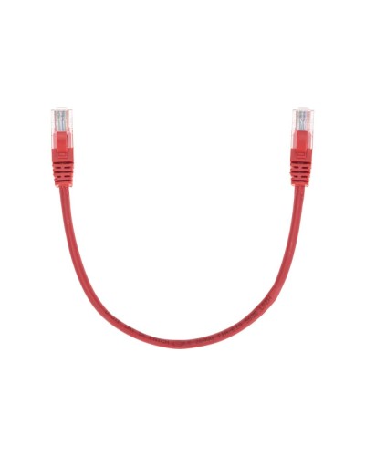 Патч-корд U/UTP, CAT 5e, RJ45-RJ45, 26AWG, LSZH, красный, 0,3м REXANT 02-0103-03 в Благовещенске Патчкорды (медные) Pintop.ru
