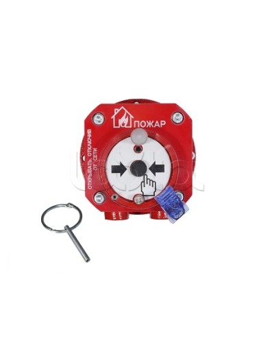 Извещатель пожарный ручной взрывозащищенный Спектрон-512-Exd-Н-ИПР-В-Modbus в Благовещенске Пожарные извещатели (Ex) Pintop.ru