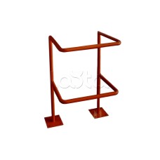 Ограждение стойки считывателя ОС-1 АЯКС, цвет оранжевый, «на асфальт» Магнито-контакт