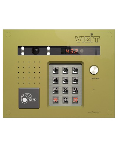 Блок вызова Vizit БВД-432FCBE2 в Благовещенске Многоабонентные устройства Pintop.ru