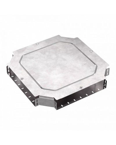 Х-образный ответвитель с крышкой Стандарт 400х80 Промрукав (PR16.0641) в Благовещенске Аксессуары для лотков Pintop.ru