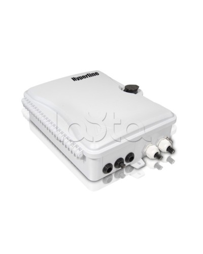 Бокс оптический настенный Hyperline FO-WBI-16A-GY в Благовещенске Кросс оптический Pintop.ru