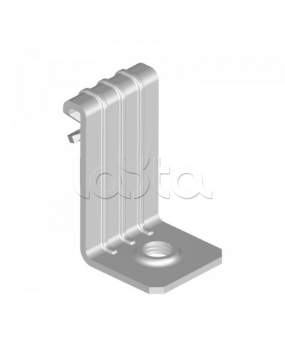 Зажим балочный вертикальный 1-5 мм с отгибом и резьбой М6 Промрукав (PR08.5861) в Благовещенске Аксессуары для лотков Pintop.ru