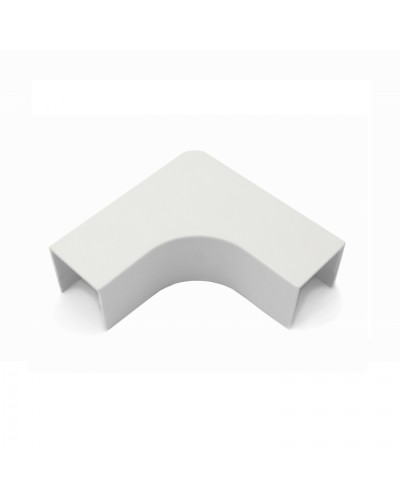 RML20х12,5 Угол 20х12,5мм плоский плавный ст. TIA (10шт) 1кор.=3600шт. Экопласт в Благовещенске Аксессуары для кабель-канала Pintop.ru