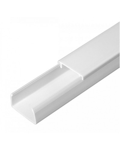 Кабель-канал белый 2-й замок в г/к 25х16 (80м/уп) Промрукав (PR.062516) в Благовещенске Кабель-канал Pintop.ru